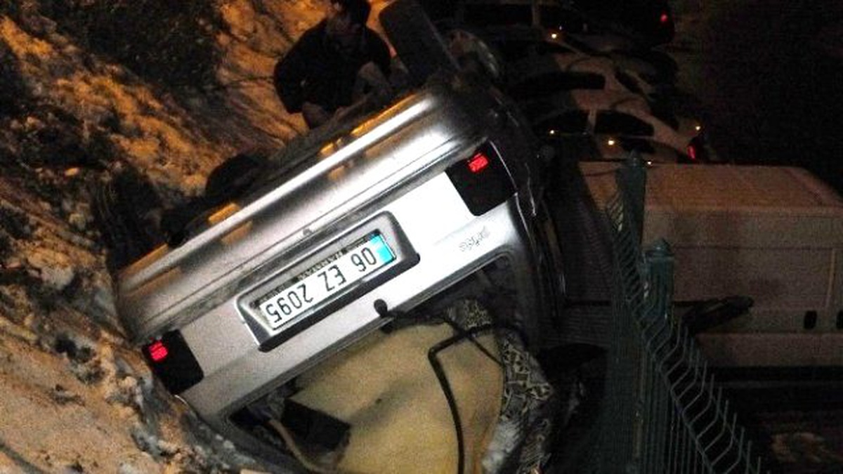 Yozgat\'ta Buzlanma Sebebiyle Meydana Gelen Kaza Ucuz Atlatıldı