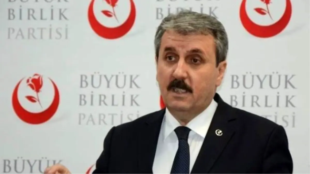 BBP Genel Başkanı Destici: "Anayasa Mahkemesi İktidarı Rahatlatmıştır\'