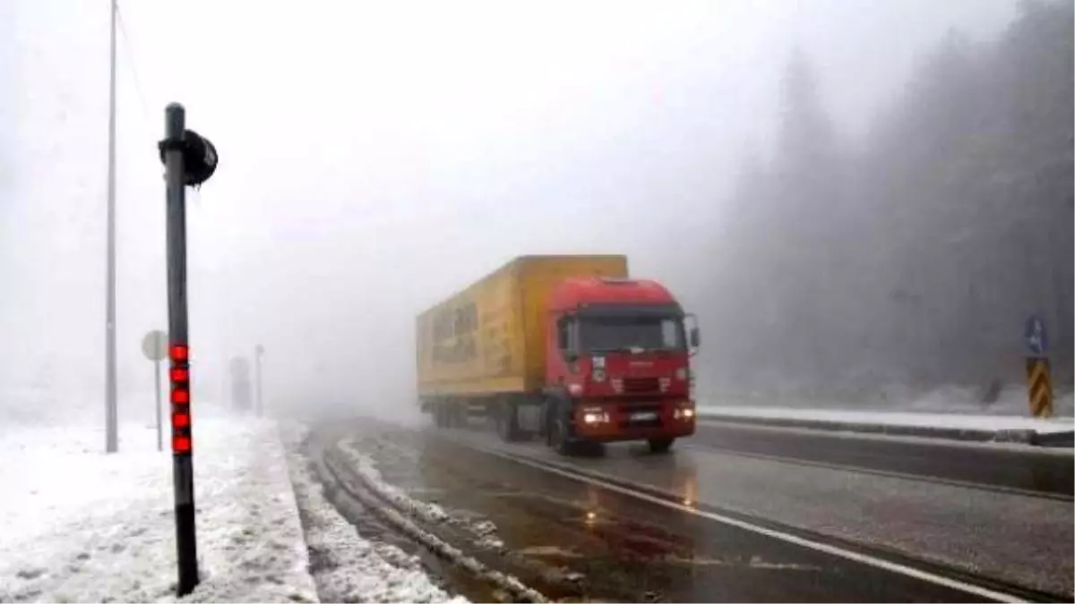 Bolu Dağında Kar Esareti