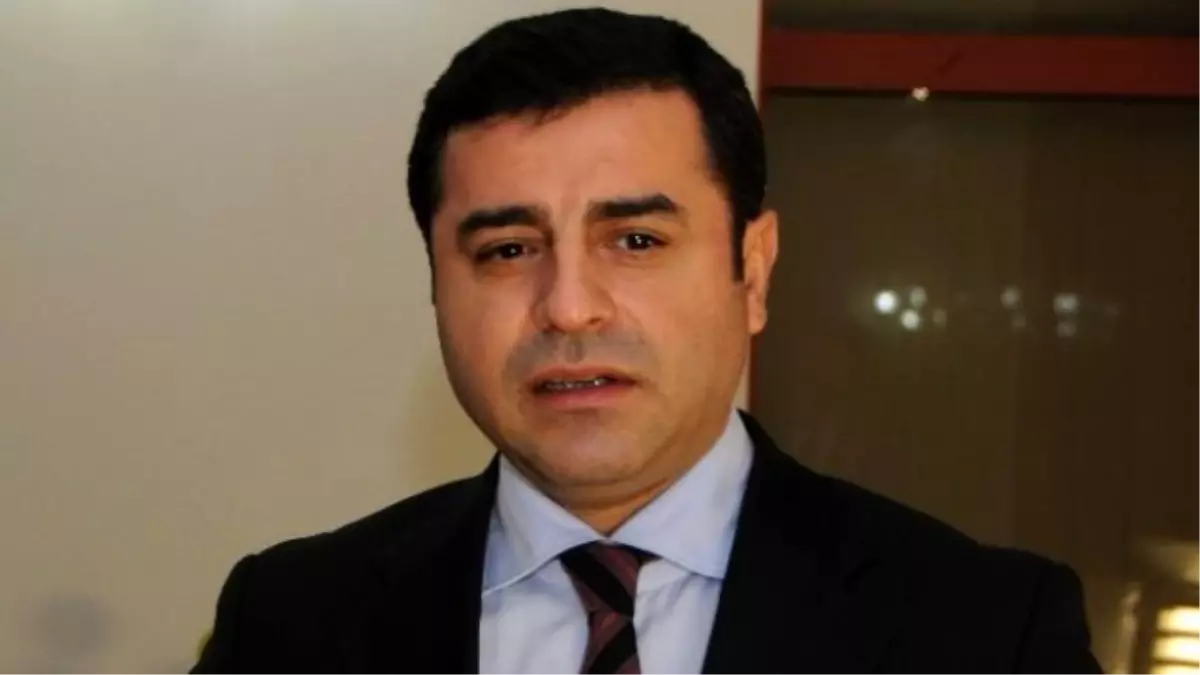 Demirtaş\'tan, Sultanahmet ve Fransa\'daki Saldırılarla İlgili Açıklama