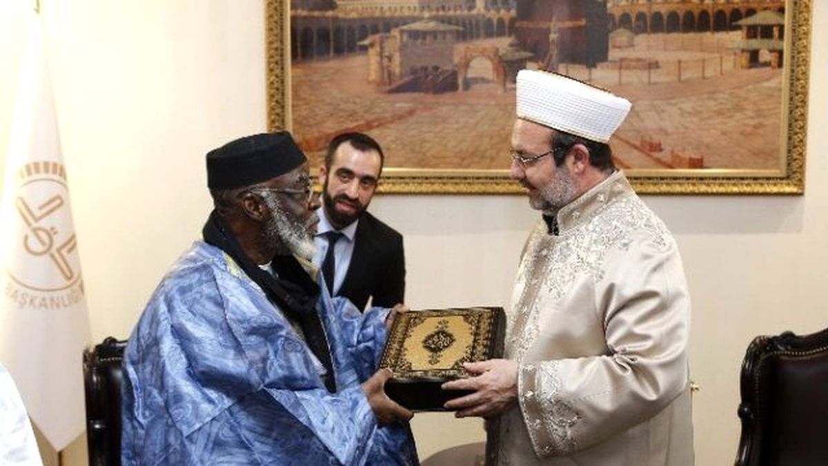 Fildişi Sahili Yüksek İslam Konseyi\'nden Diyanet\'e Ziyaret