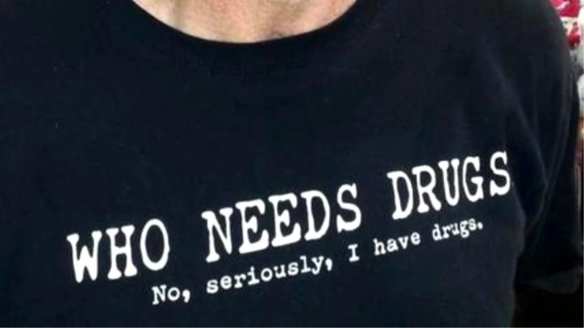 Guess Why Man Wearing \'I Have Drugs\' Shirt Was Arrested