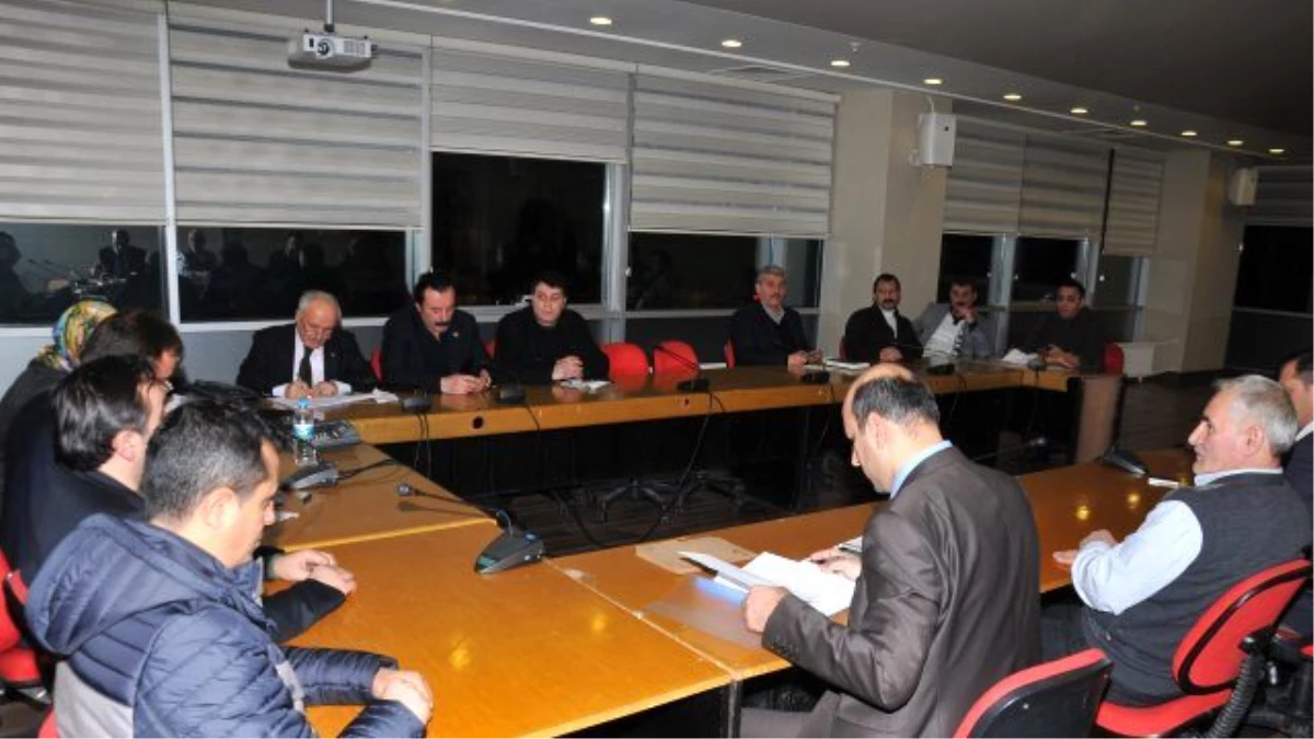 Gümüşhane Belediye Meclisi Ocak Ayı Toplantıları Başladı