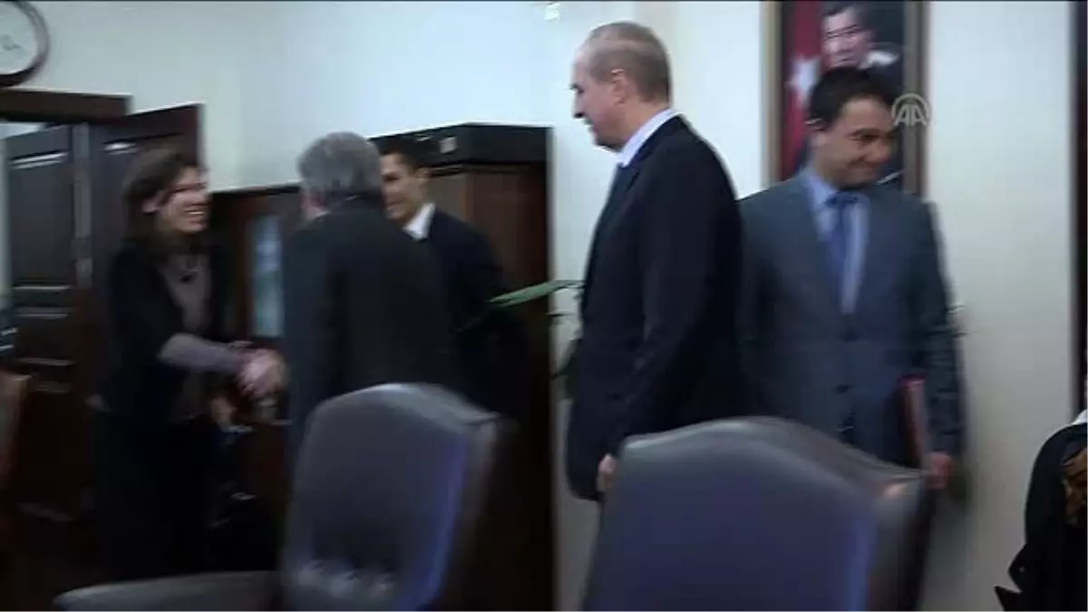 Kurtulmuş, BM Mülteciler Yüksek Komiseri Guterres\'i Kabul Etti