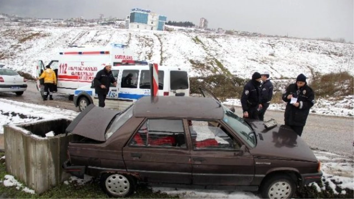 Samsun\'da Kaza: 1 Yaralı