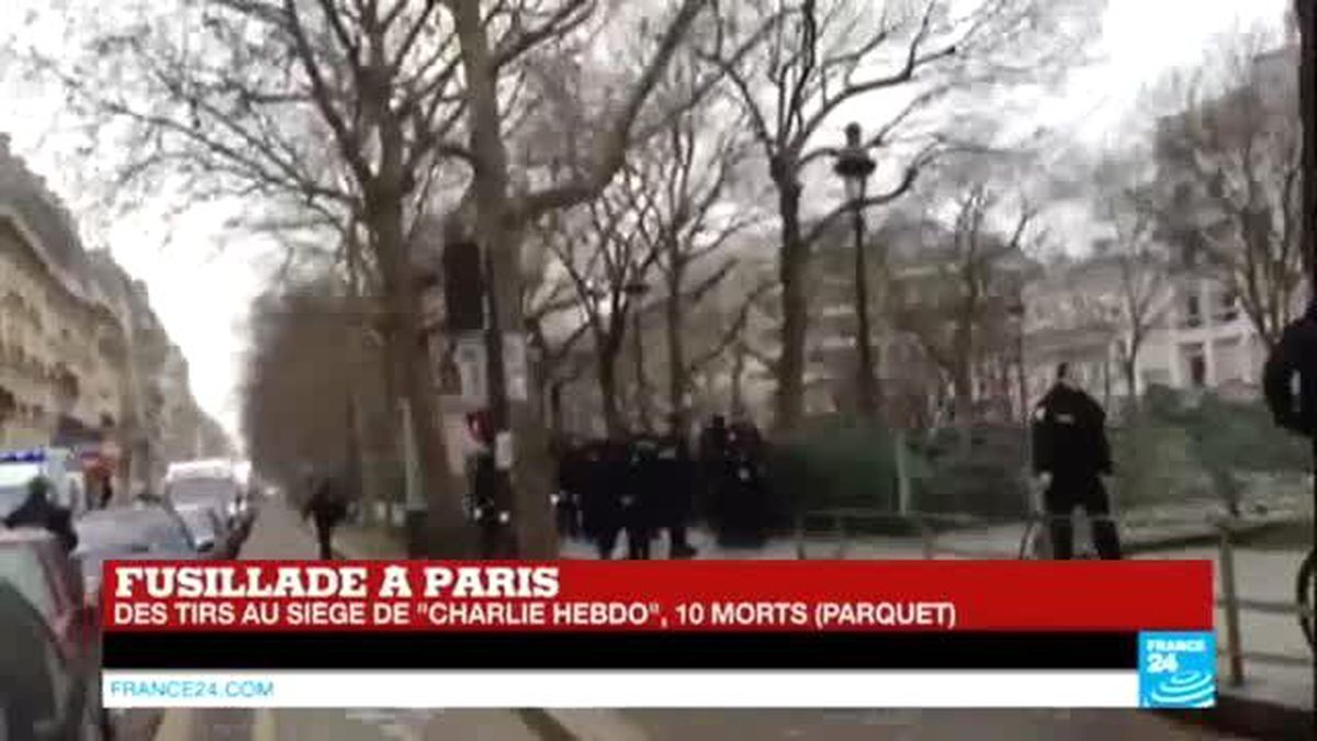 Paris\'te Mizah Dergisine Saldırı 11 Ölü