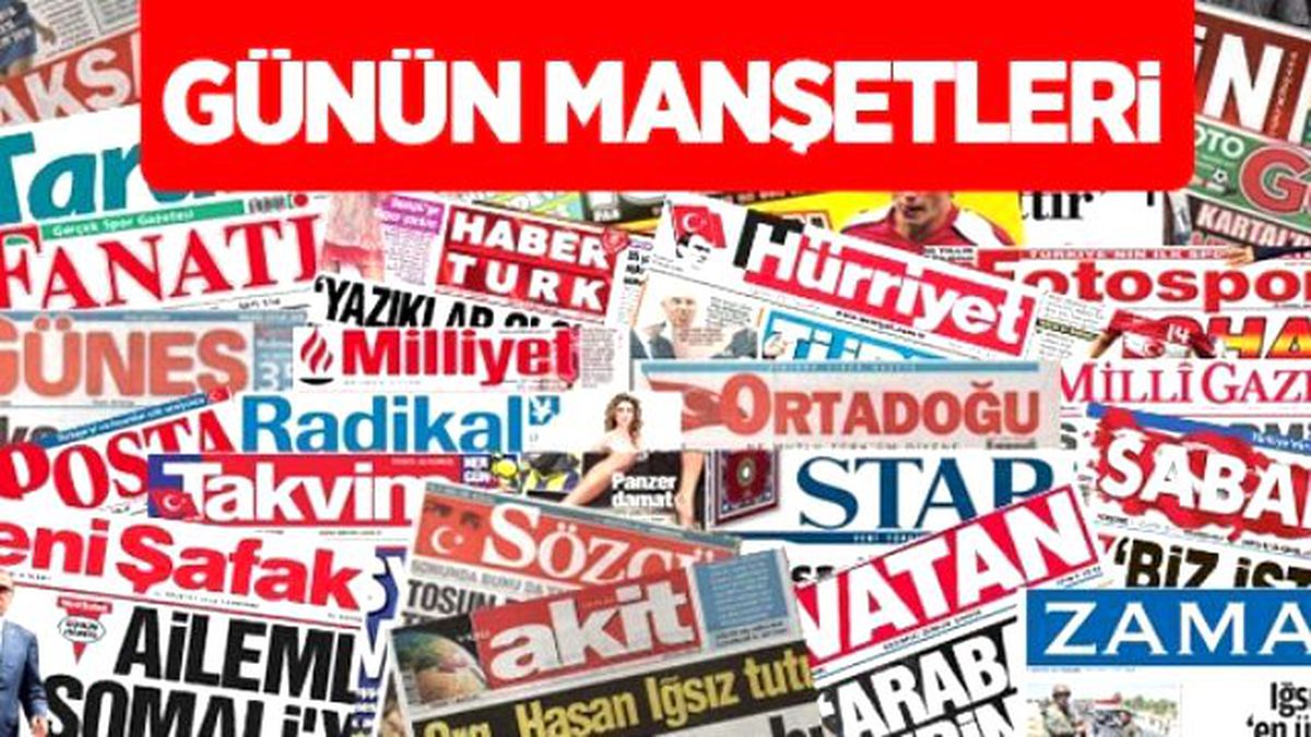 EN ÇOK SATAN GAZETELER, 08.01.2015 GAZETE MANŞETLERİ