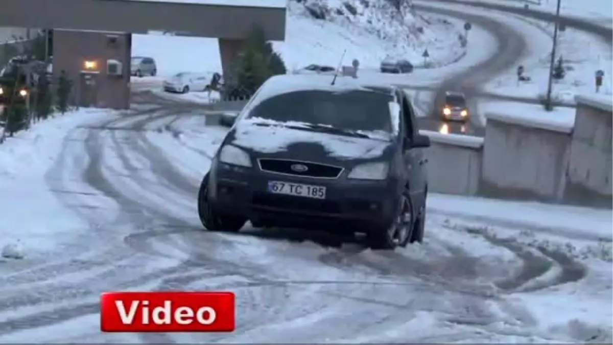 Araçlar Buzda Dans Etti, Dev Sarkıtlar Oluştu