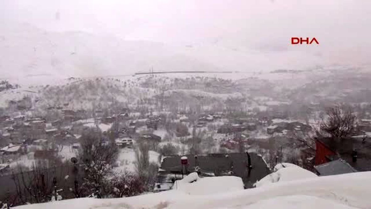 Bitlis-Van, Hakkari ve Bitlis\'te 604 Köy ve 229 Mezranın Yolu Kapalı