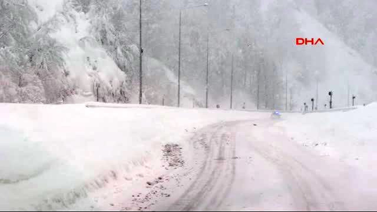 Bolu Tem Bolu Dağı Geçişinin Ankara Yönü Ulaşıma Kapandı-ek