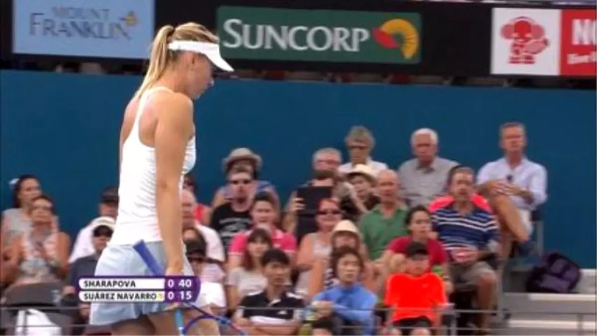 Brisbane: One-Woman-Show! Sharapova Zu Gut