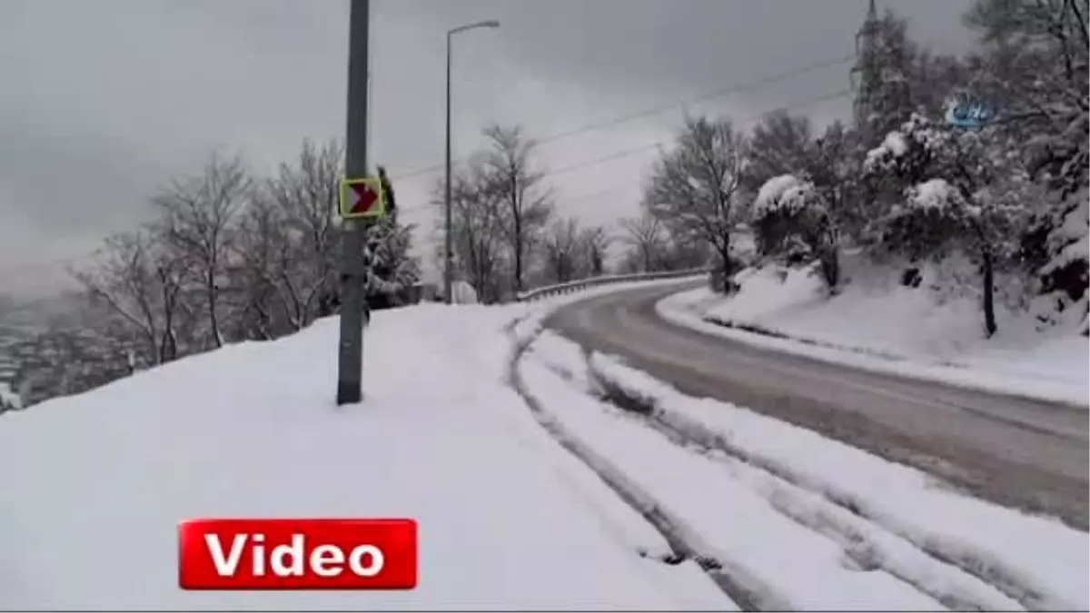 İstanbul\'dan Seyrine Doyulmaz Kar Manzaraları