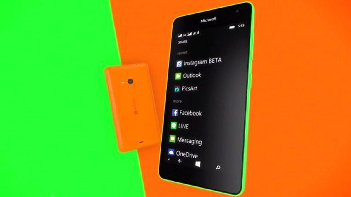 İşte Microsoft Lumia 535!