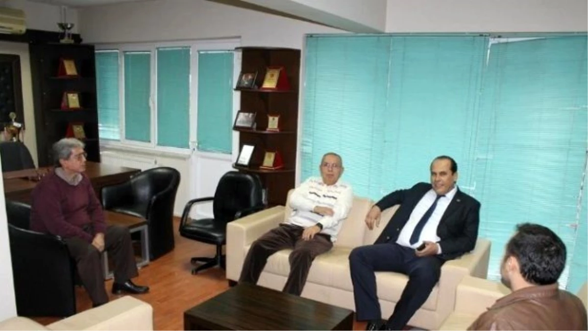 Karpuzlu Belediye Başkanı Ozan\'dan ASKF\'ye Ziyaret
