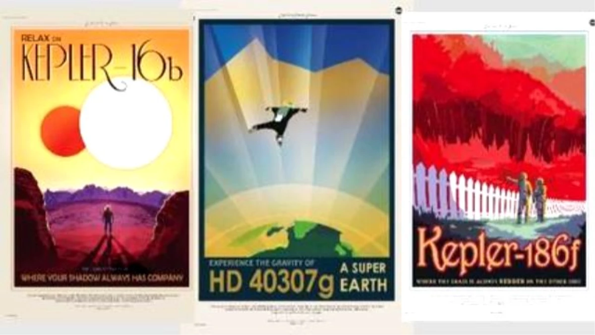 Nasa Creates Retro Travel Posters For Distant Exoplanets