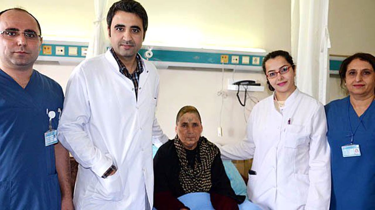 Suriyeli hasta Urfa\'da sağlığına kavuştu