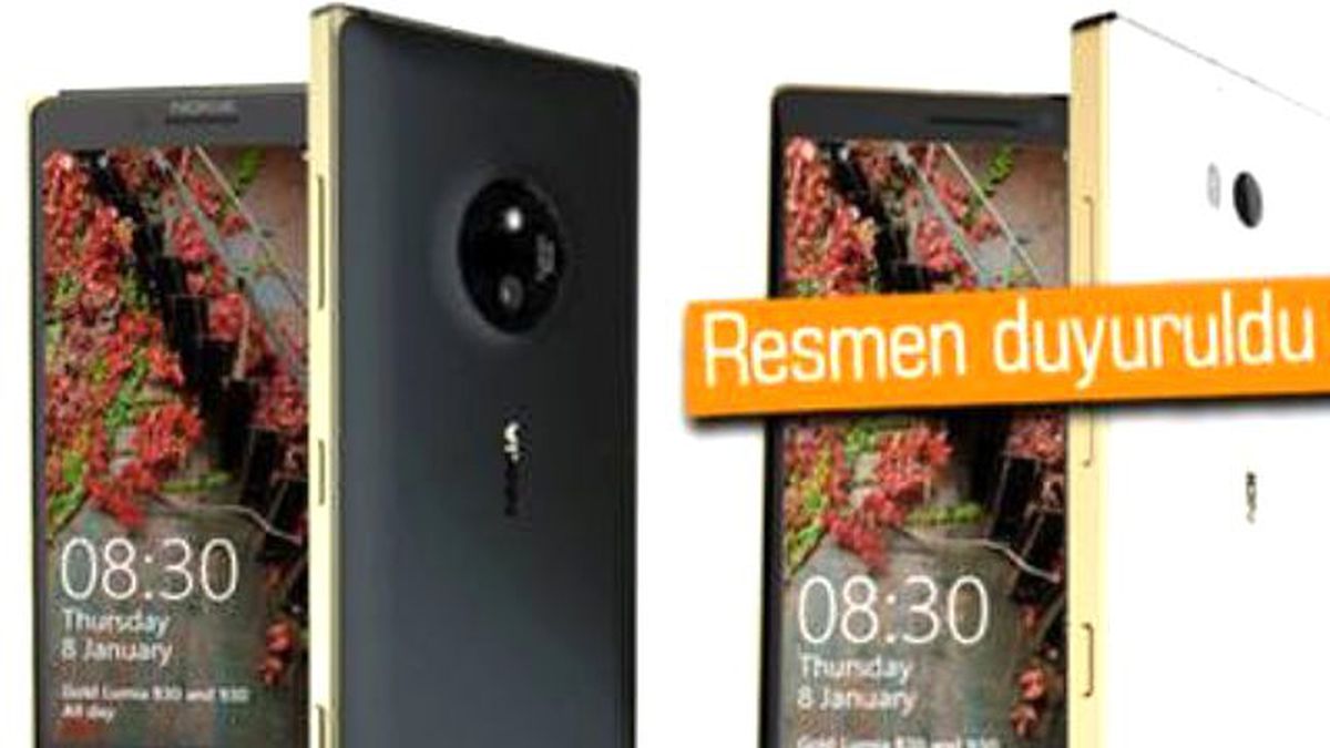 Altın Renkli Lumia 930 ve 830, Ces 2015\'te