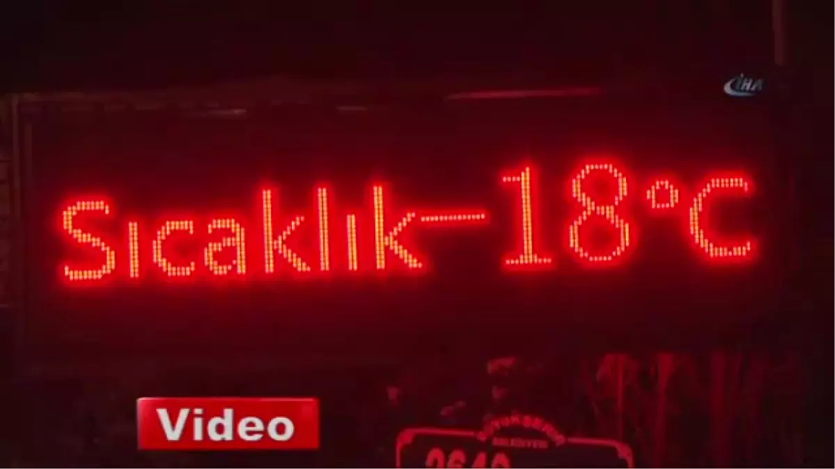 Başkent Eksi 18 Derece ile Buz Tuttu