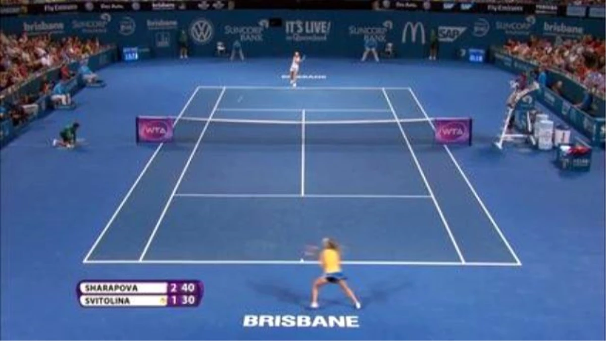 Brisbane: Sharapova Gegen Ivanovic İm Finale