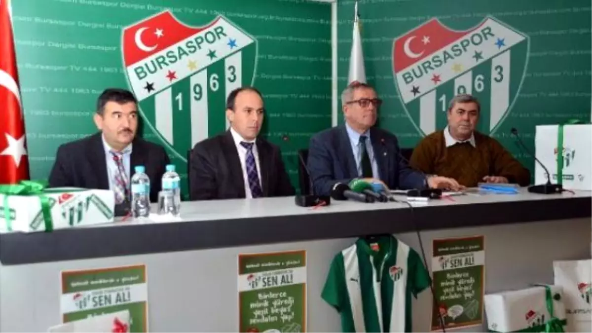 Bursaspor\'dan "Onun Formasını da Sen Al" Projesi