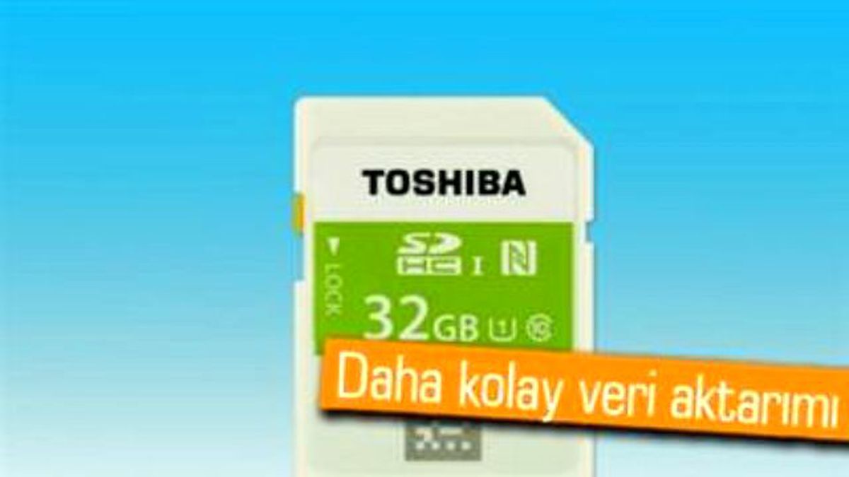 Ces 2015: Toshiba\'dan Nfc\'li İlk Sdhc Hafıza Kartı