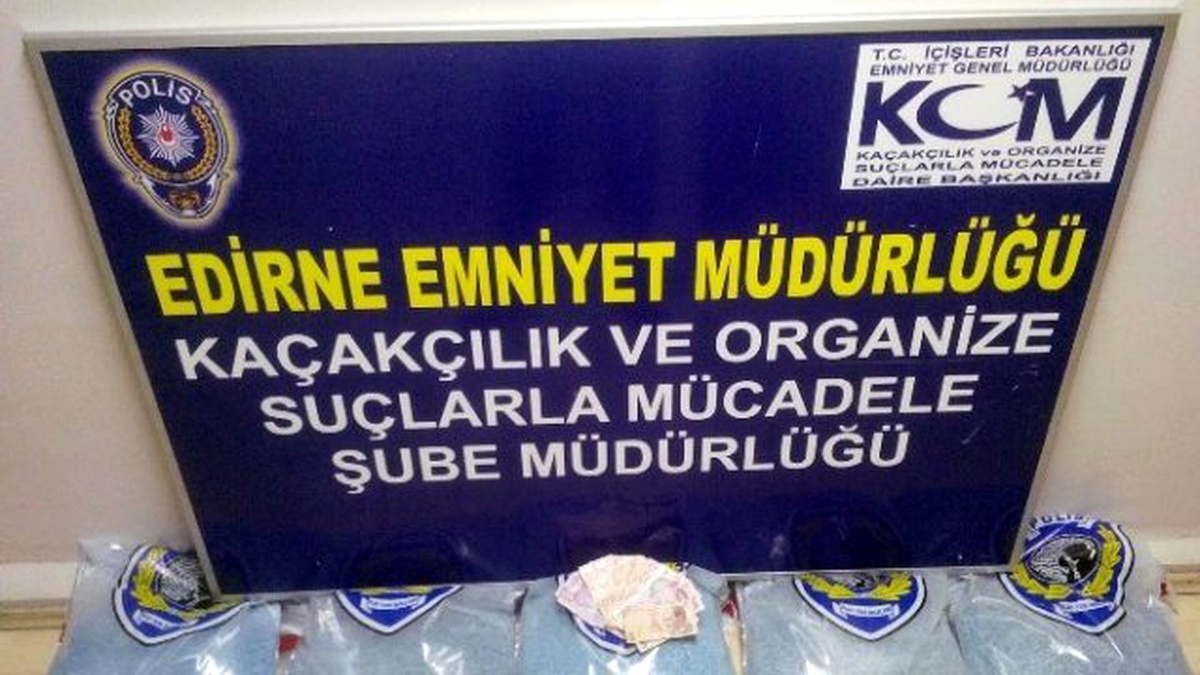 Edirne Polisinden Uyuşturucu Tacirlerine Yılın İlk Darbesi