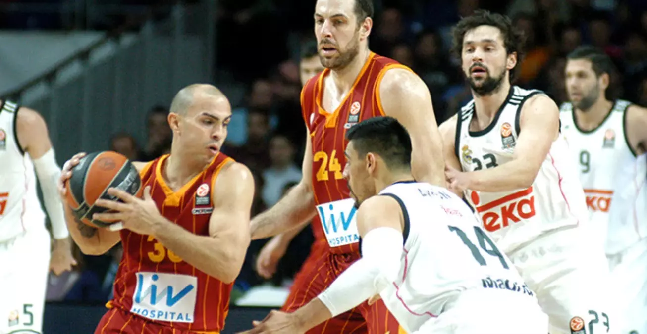 Galatasaray Liv Hospital, Real Madrid\'e 93-78 Yenildi