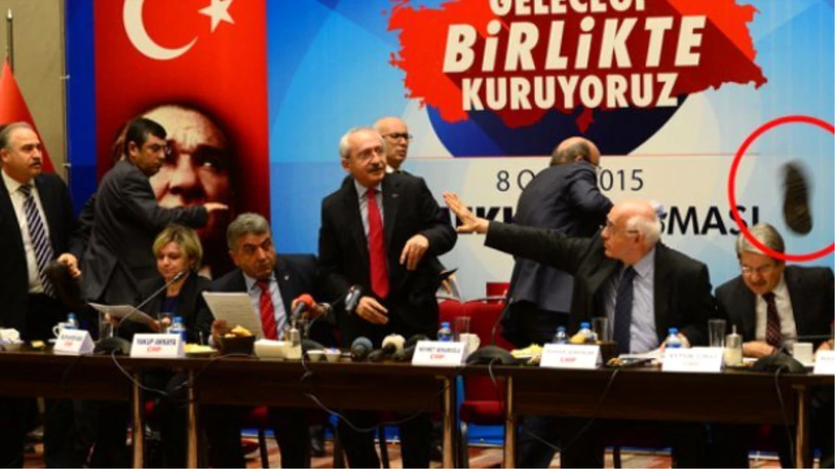 Kılıçdaroğlu\'na Ayakkabı Fırlatan Şahıs Serbest Bırakıldı