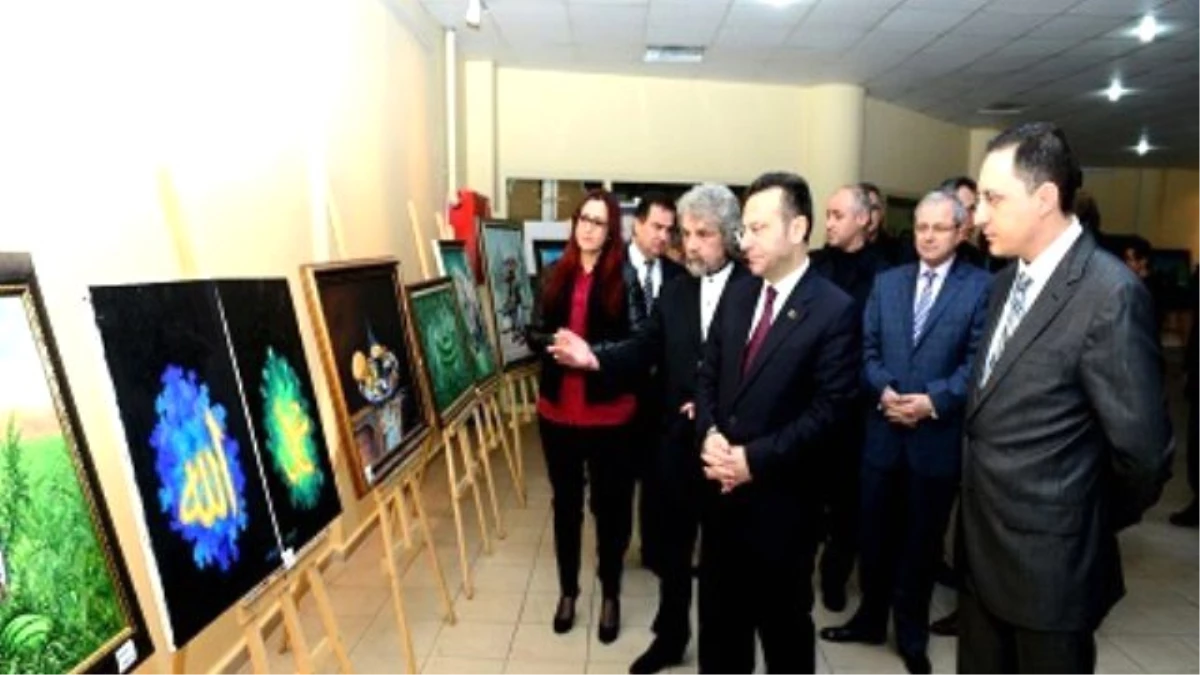 Vali Aksoy Resim Sergisi Açılışına Katıldı