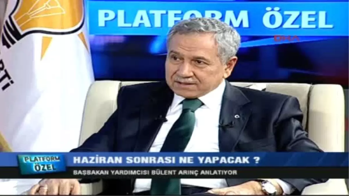 Arınç: Erdoğan Her Pazartesi Toplanalım Derse Garip Kaçar