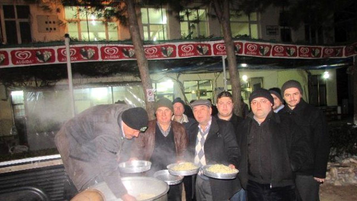 Çan\'da Avcılar Hayır Yemeği Düzenledi