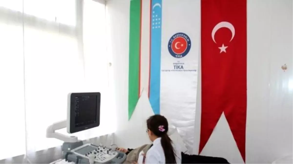 Özbekistan Andican Devlet Tıp Enstitüsüne Cihaz Desteği