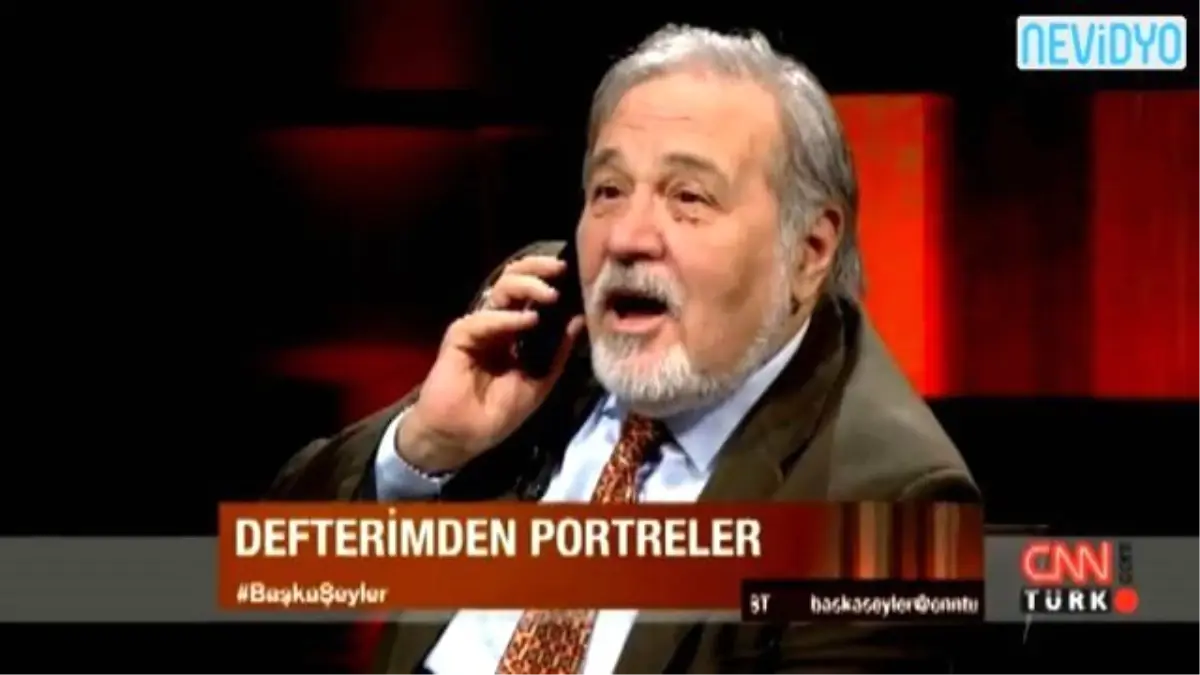 İlber Ortaylı\'nın Canlı Yayında Telefonu Çaldı