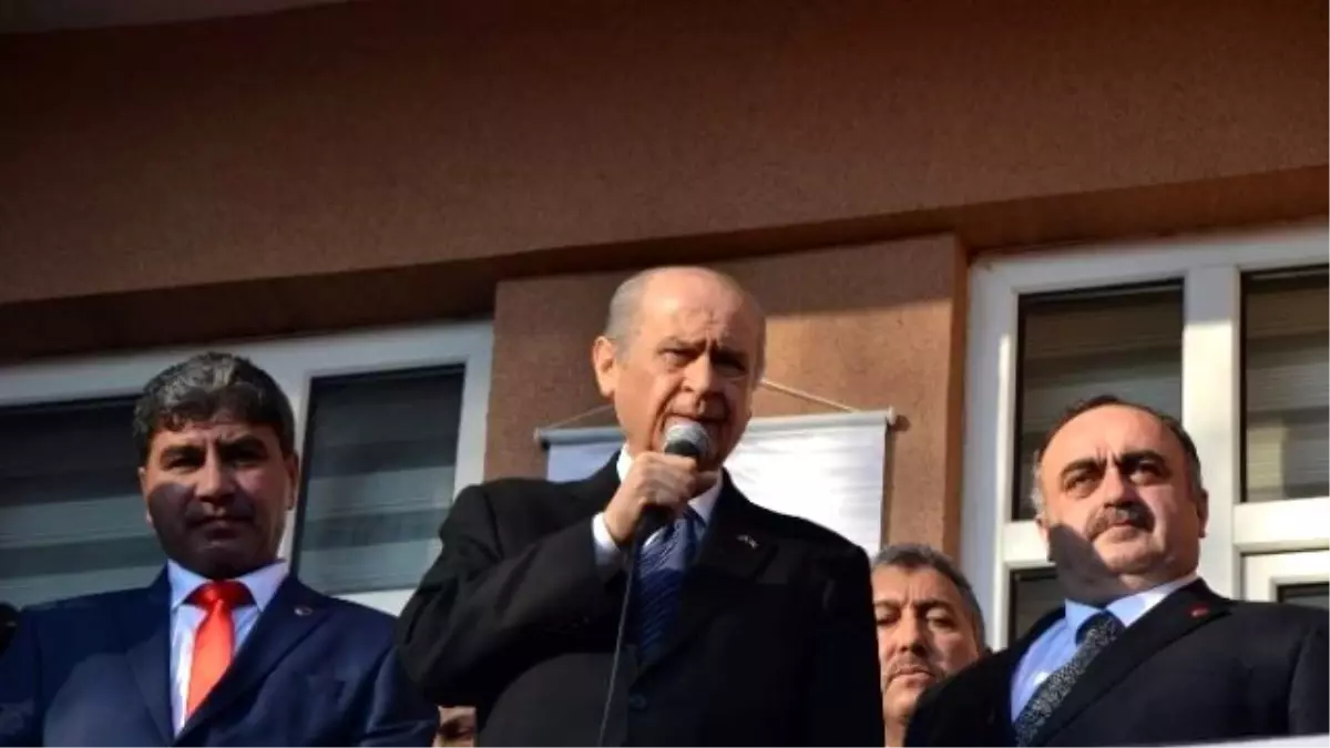 MHP Genel Başkanı Devlet Bahçeli Açıklaması