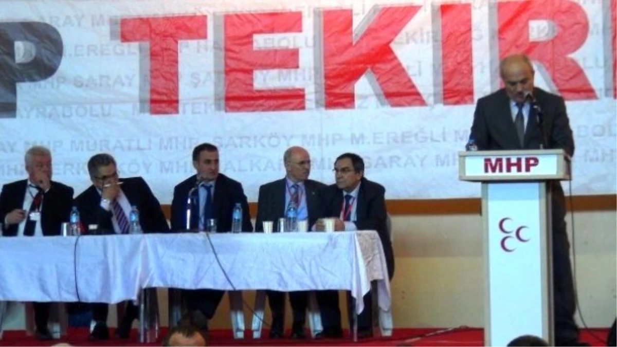 MHP Tekirdağ İl Başkanlığı 11. Olağan Kongresi Yapıldı