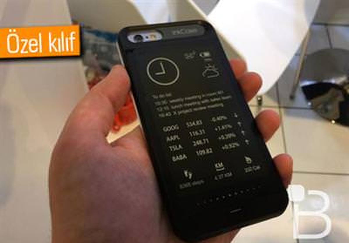 Oaxis, E-Ink Ekranlı İphone 6 Kılıfını Tanıttı