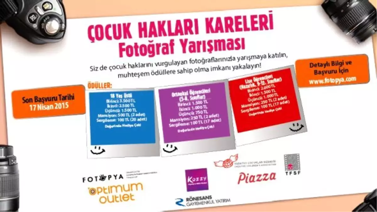 En İyi "ÇOCUK Hakları Kareleri" Aranıyor!