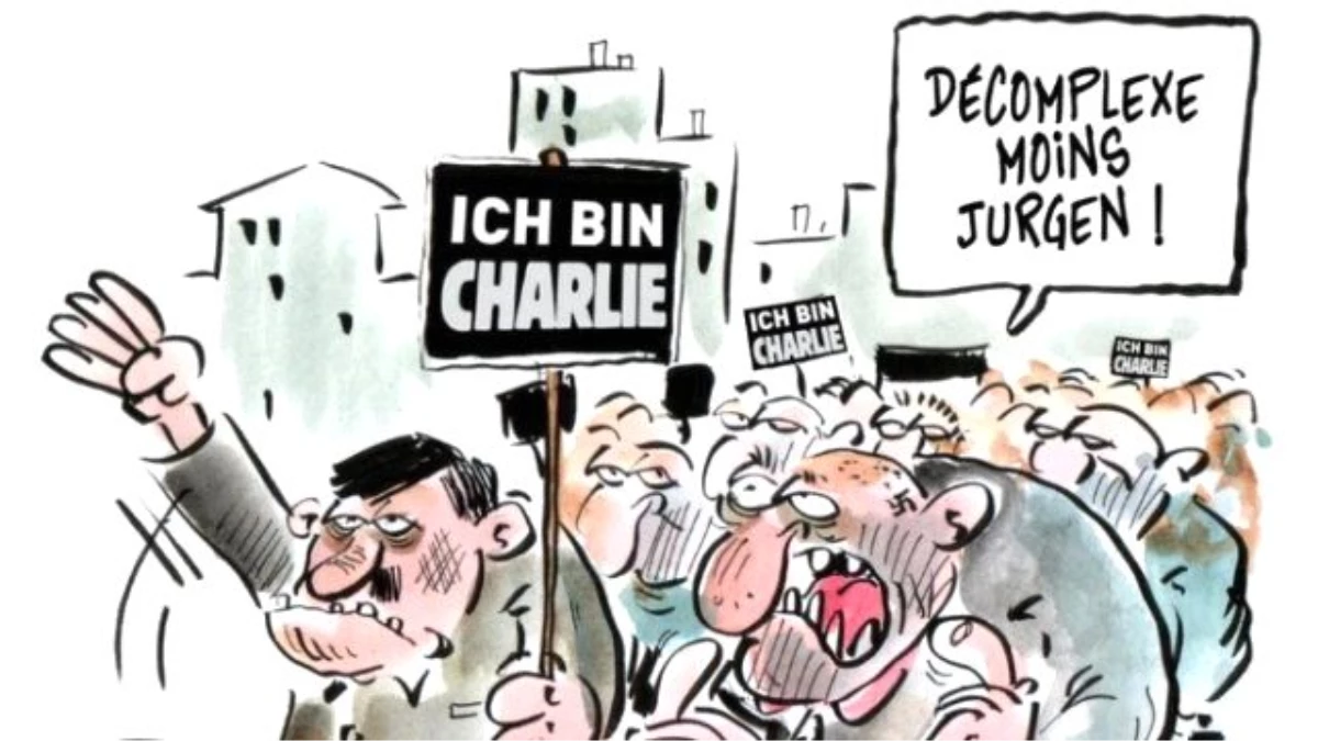 Fransız Karikatüristler Pegida\'ya Karşı