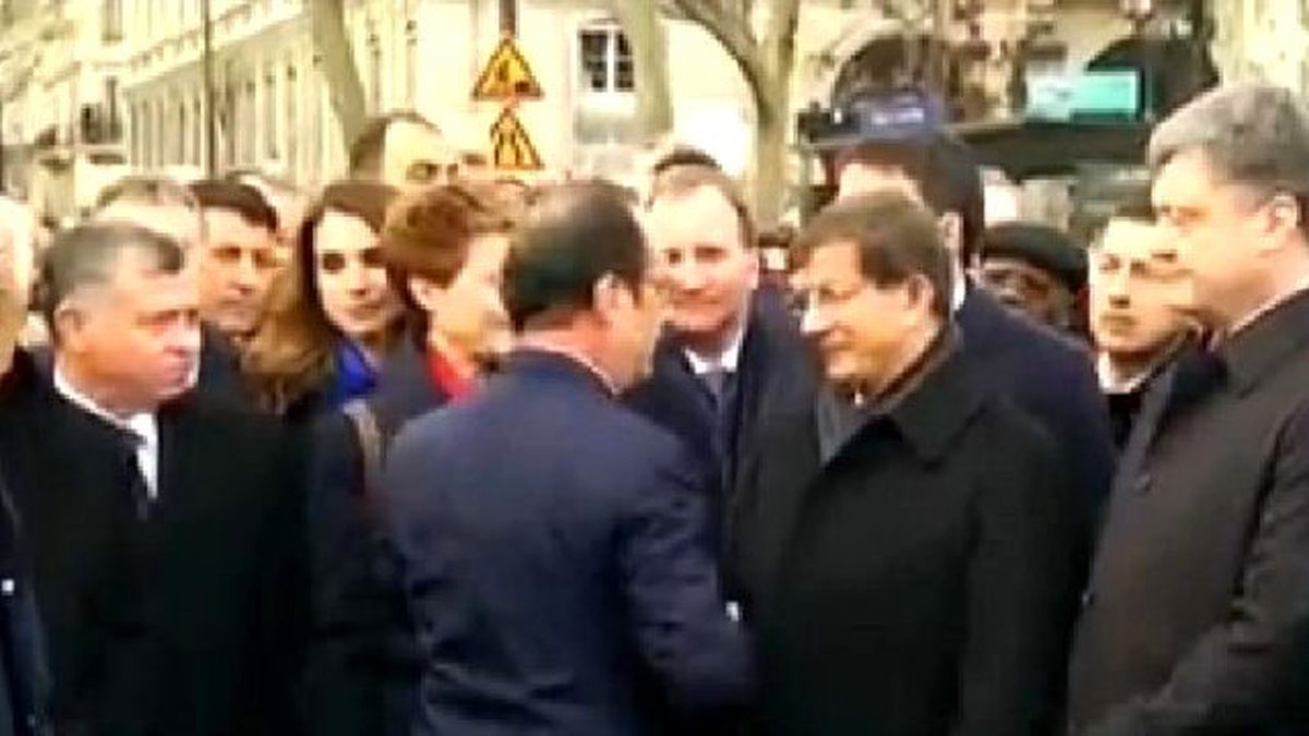Fransa'da Başbakan Davutoğlu'na Büyük Ayıp