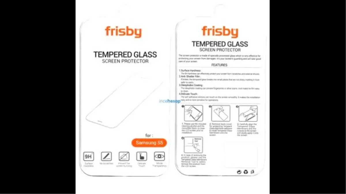 Frisby Ftg-Sm7054 Samsung I900/s5 Tempered Glass