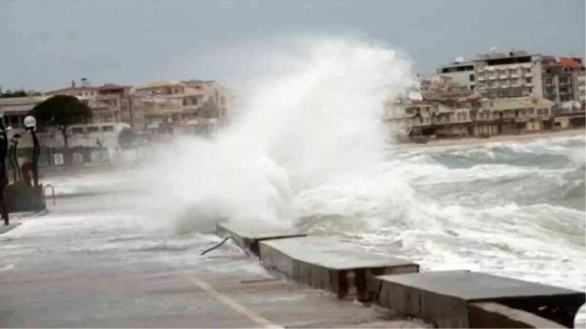 Kuzey Ege\'de Deniz Ulaşımına Olumsuz Etki