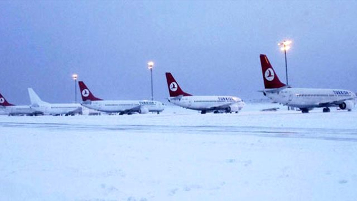 Kar ve Buzlanma Nedeniyle Pilotlar Zor Anlar Yaşıyor