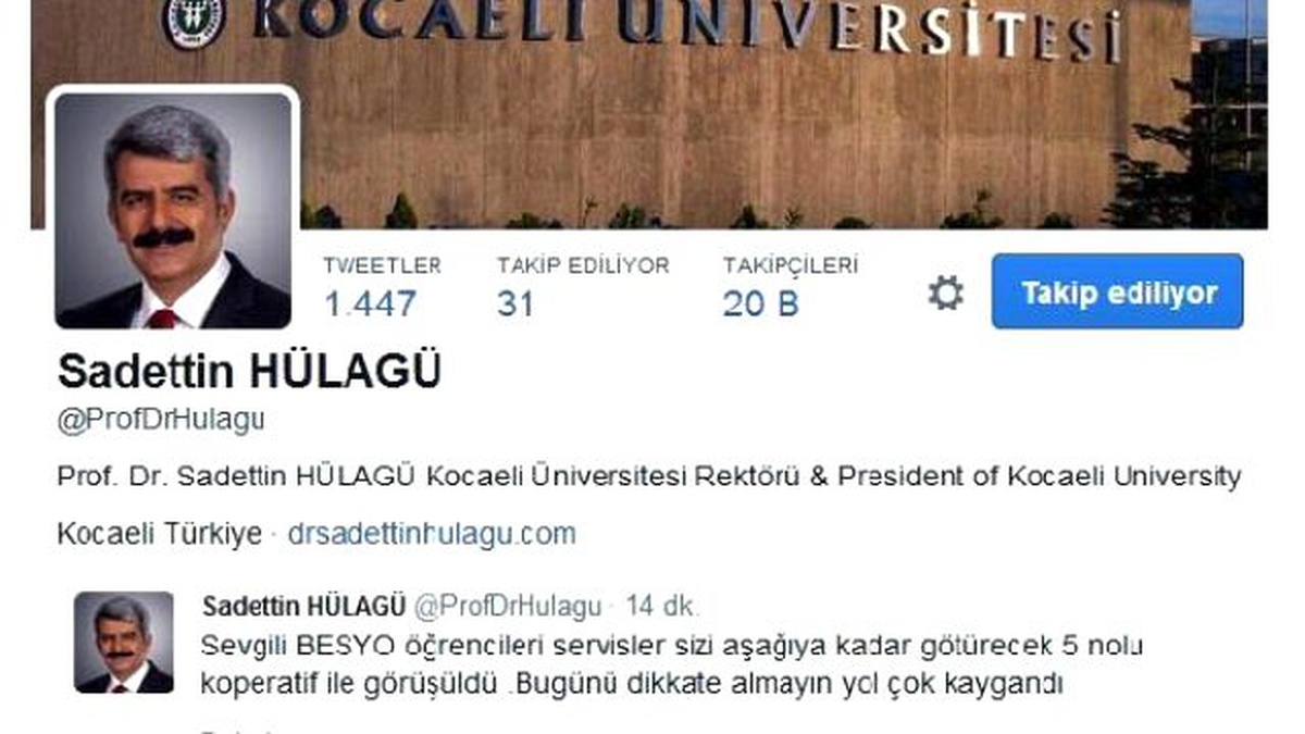 Kocaeli Üniversitesinde Verilen Aradan Sonra Eğitime Devam Ediliyor