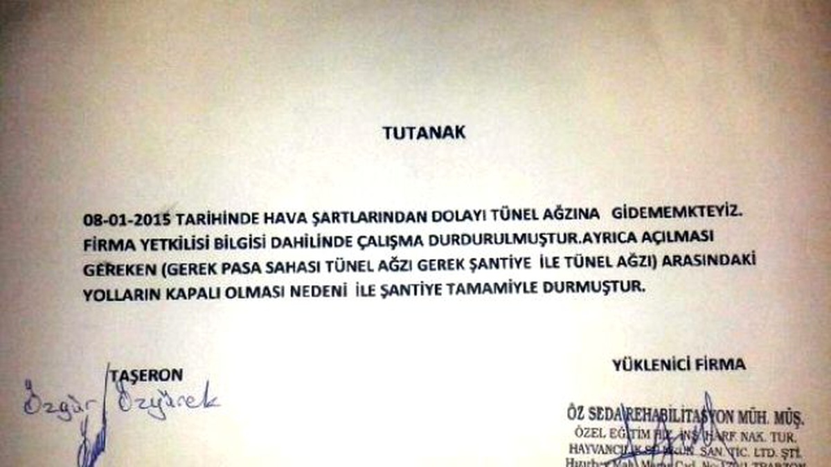 Çaykara Faciasında Şok İddia: Tünel Girişi Çığ Bölgesine Alınmış (3)