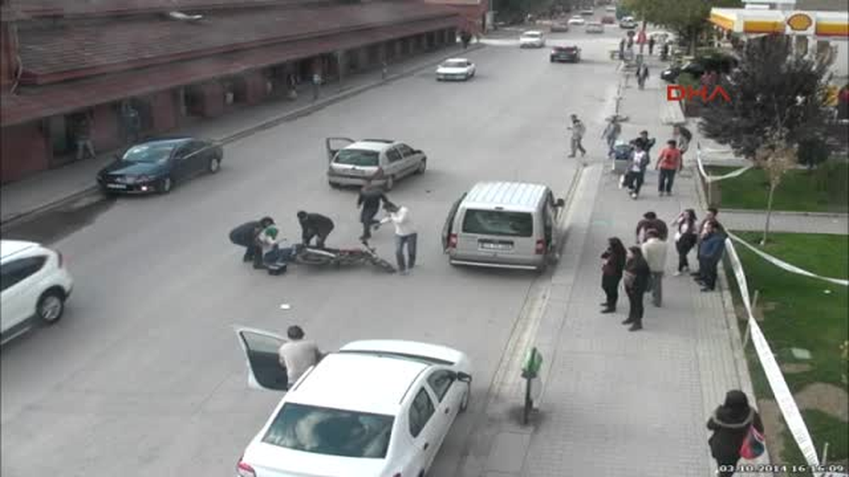 Eskişehir\'deki Kazalar Mobese\'de Kameralarında