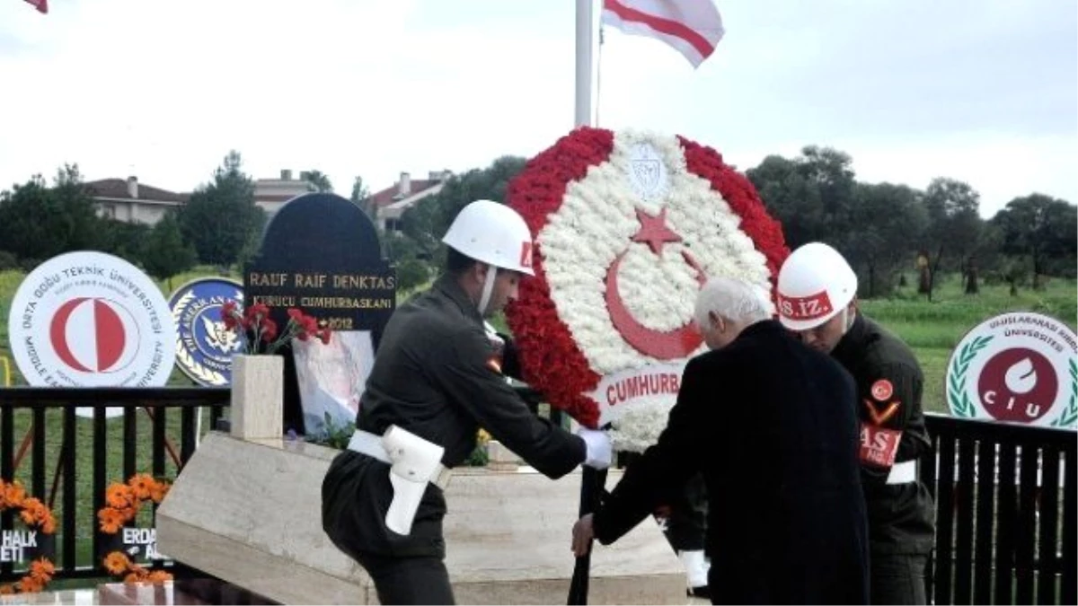 Denktaş, Ölümünün 3. Yıl Dönümünde Anıldı