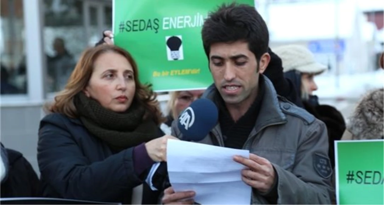 Sakarya\'da Elektrik Kesintisi Protestosu