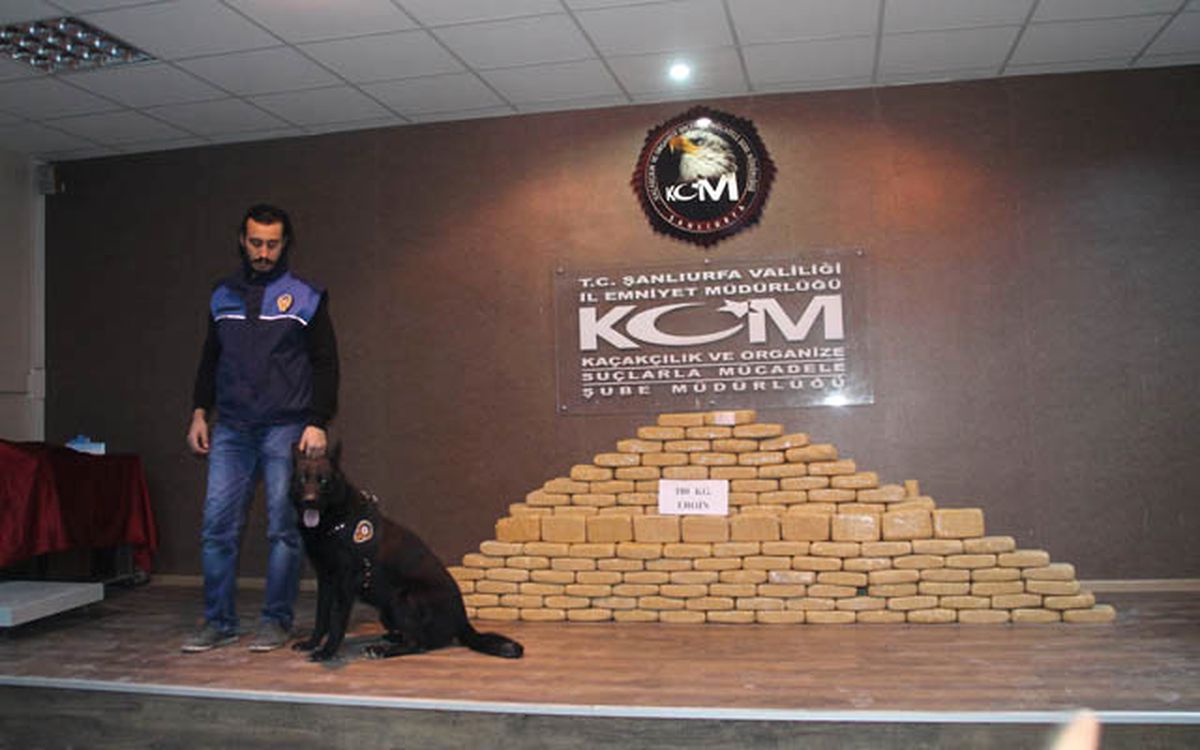 Urfa Polisinden Dev Uyuşturucu Operasyonu