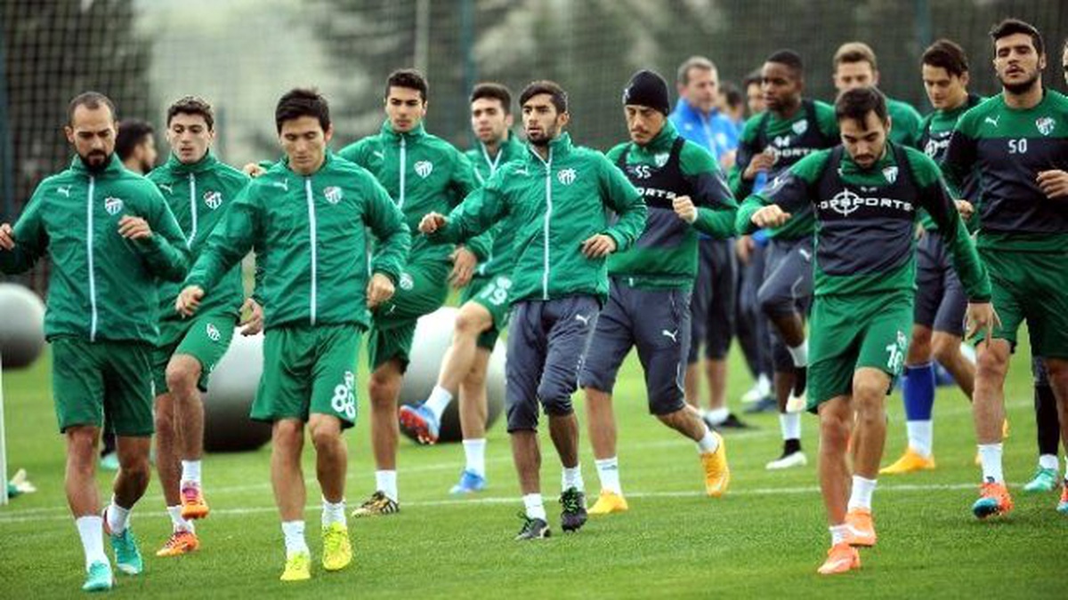 Bursaspor Günün İlk Çalışmasını Yaptı
