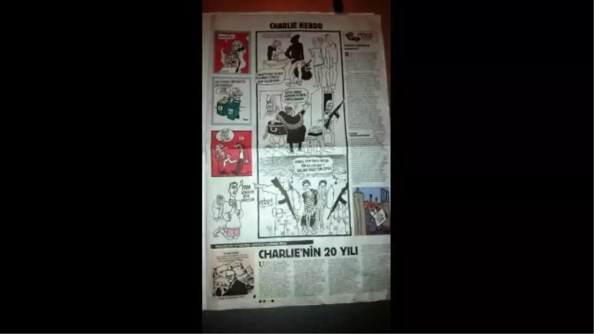 Charlie Hebdo Hz. Muhammed Kapaklı Yeni Sayısıyla Raflarda